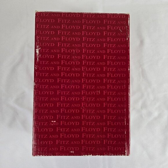 Fitz and Floyd Candy Lane Gingerbread Salt and Pepper Shaker Set Ceramic Vintage - Picture 12 of 14